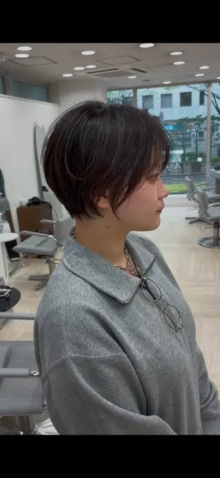 ショート Gardenhair 小笠原篤矢ショートのヘアスタイル