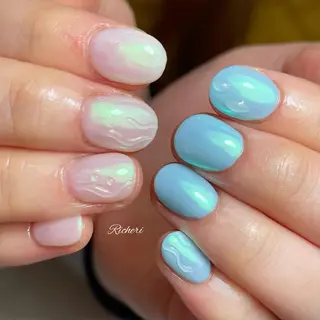 ミディアム ネイル richeri beautyのネイルデザイン