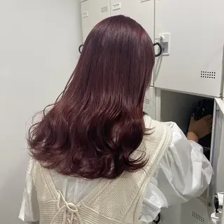 ショート カラー *モデル募集🤍横浜 透明感カラー🫧のヘアスタイル