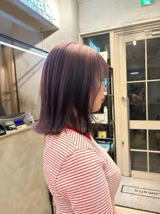 ミディアム カラー ❕マンツーマン施術❕ 🍊Moemiのヘアスタイル