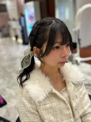 ヘアアレンジ 🌸銀座No.1パー マ🌸いでいあやのヘアスタイル