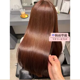 ロング カラー パーマ 堀越 エリのヘアスタイル