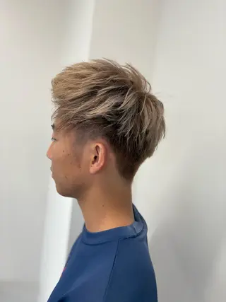 カラー メンズ SHAFT Ieiriのヘアスタイル