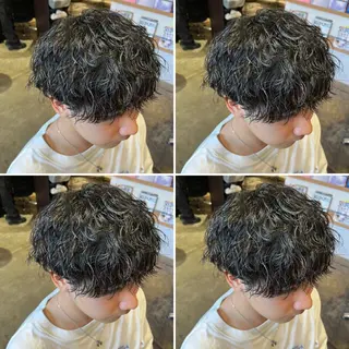 パーマ メンズ メンズパーマ特化 店長望月謙二郎のヘアスタイル