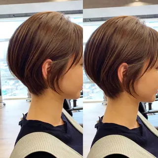 ショート SNS撮影用 髪質改善モデル募集のヘアスタイル