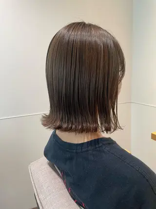 ショート カラー miu. ボブ/半個室サロンのヘアスタイル