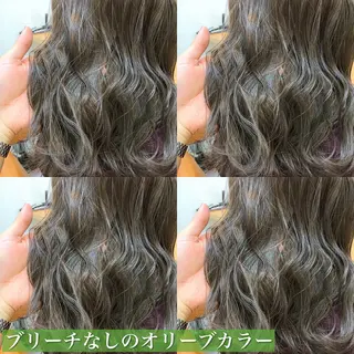 ミディアム カラー navile原宿 yumaのヘアスタイル