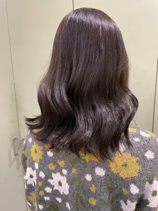 ミディアム 中井 菜々香のヘアスタイル