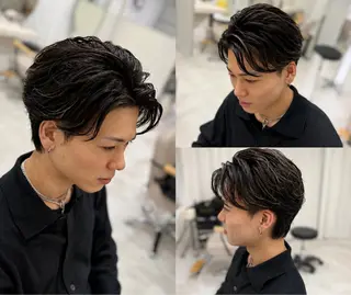 パーマ メンズ 城崎如哉/ /メンズスタイルのヘアスタイル