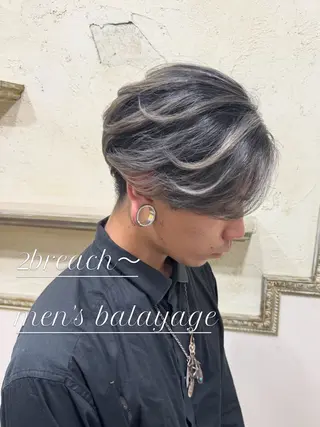カラー 西村 遼馬のヘアスタイル