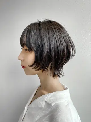 ショート 【デザイナー】 アシカワカイトのヘアスタイル