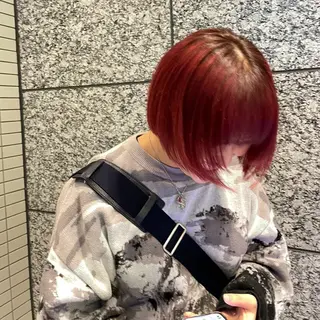 ショート カラー 🫧ハイトーン✨格安 より質💐マンツーマのヘアスタイル