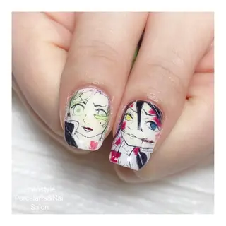 ミディアム ネイル 🐾enen style 🐾のネイルデザイン