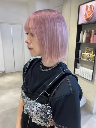 ミディアム 【似合わせ提案】鈴木 舞のヘアスタイル