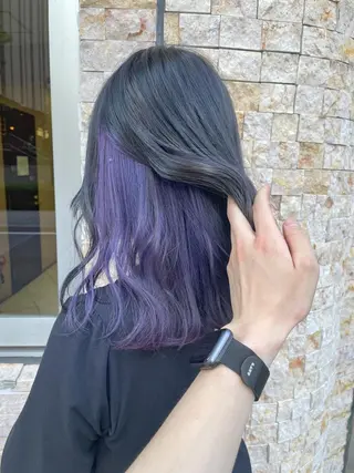 セミロング Loob.TOKYO MIYA🌈のヘアスタイル