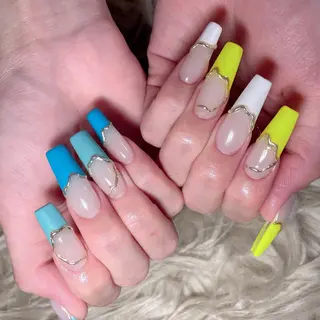 ロング ネイル Y. Sのネイルデザイン