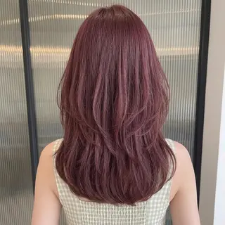 ロング インナーカラー◆ ダブルカラー◆ 上原のヘアスタイル