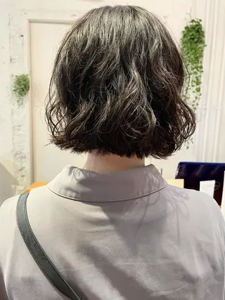 ショート カラー パーマ レイヤー/パーマ TAKUYAのヘアスタイル