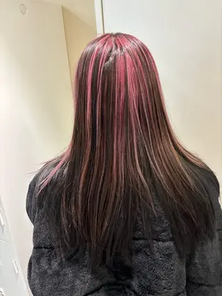 セミロング カラー ヘアアレンジ 💟Opus // Mizuki🐕のヘアスタイル