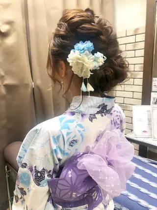 ヘアアレンジ はやしほのか| マンツーマン美容師のヘアスタイル