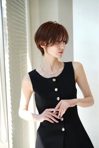 ショート カラー 加賀 千聖 /soigneのヘアスタイル