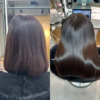ミディアム ✨髪質改善特化✨副 店長椎葉信乃介のヘアスタイル