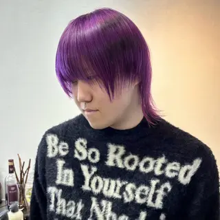 カラー メンズ メイ ☪️のヘアスタイル