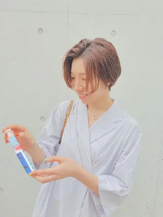 ショート 金田 夏野のヘアスタイル