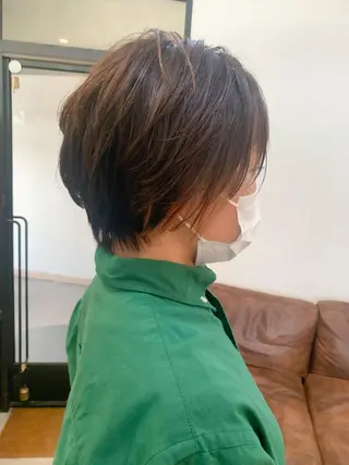 ショート 角戸 りおのヘアスタイル