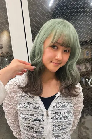 ロング カラー "Daisy" Rio /大名・天神のヘアスタイル