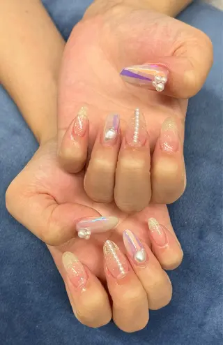 ネイル AISAフィル× ハードモチ最強のネイルデザイン