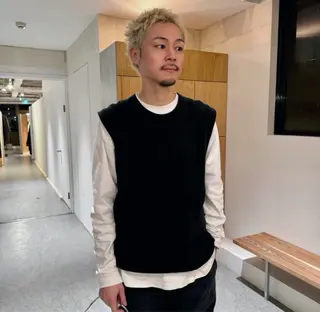 ショート メンズ 藤原 怜央のヘアスタイル