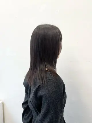 セミロング カラー HARU//原宿🤍 リピート率NO.1のヘアスタイル
