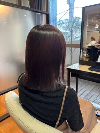 ミディアム 松元 裕樹のヘアスタイル