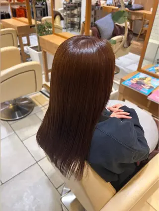 ロング カラー preak まりののヘアスタイル