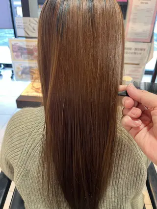 ロング 髪質改善・ショートレ イヤーボブ🧡関玲子のヘアスタイル