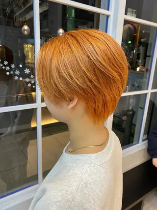 ショート ✨デザインカラー✨ ✂️kouki✂️のヘアスタイル
