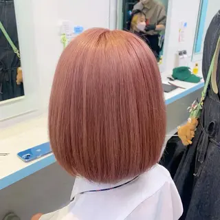 ショート カラー ブリーチカラー 🩵MIZUKIのヘアスタイル