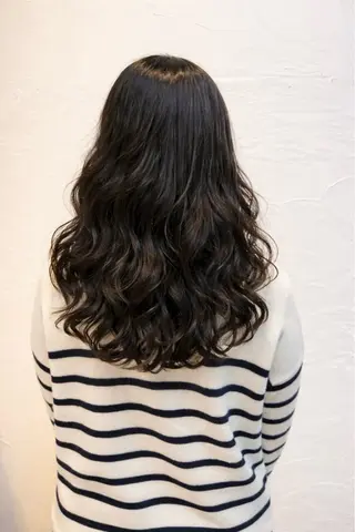 ロング 大園 晃のヘアスタイル