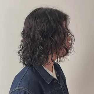 ミディアム men's/perm colorDaijuのヘアスタイル