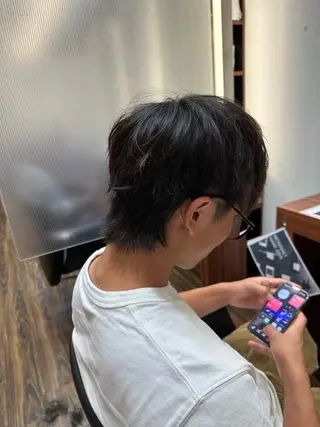 メンズ 大島 龍興のヘアスタイル