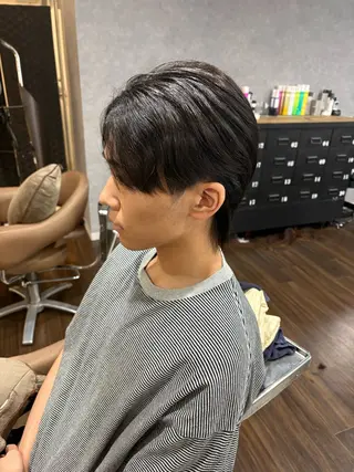 ミディアム メンズ 齋藤 優太朗のヘアスタイル