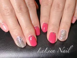 ネイル モチの良さ◉ フィルインネイル♡のネイルデザイン