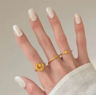 ネイル H3 Nail Tsuki🦋💙のネイルデザイン