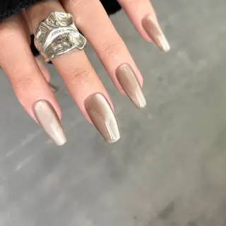 ネイル Ray. ／綺麗目ニュアンスのネイルデザイン