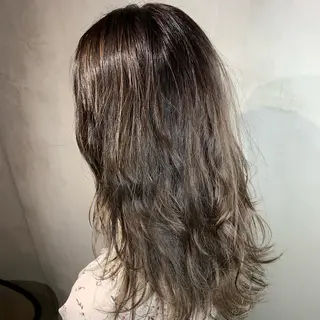 セミロング メンズパーマ 工藤勇也のヘアスタイル