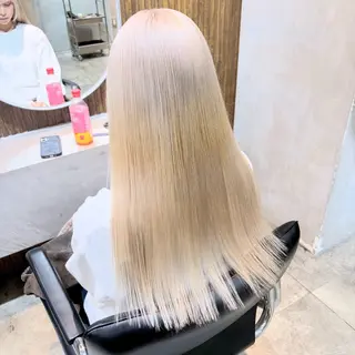 ロング カラー 渋谷🤍ハイトーン 🤍ボブ🤍FUMUのヘアスタイル