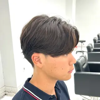 ショート パーマ メンズ 【柏/メンズパーマ 特化】🍏網中勇喜のヘアスタイル