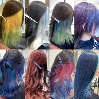 カラー ブリーチカラー特化/ 戸崎祐冶のヘアスタイル