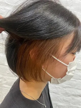 ミディアム カラー ⌇🌹透明感カラー 🌹ᴍᴇɢᴜᴍɪ ⌇のヘアスタイル